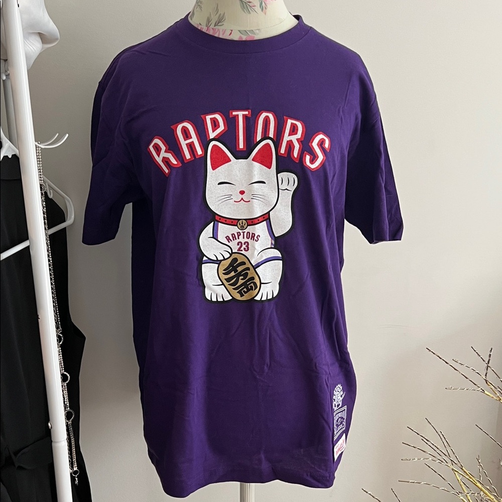 Mitchell & Ness Purple Toronto Raptors Tee